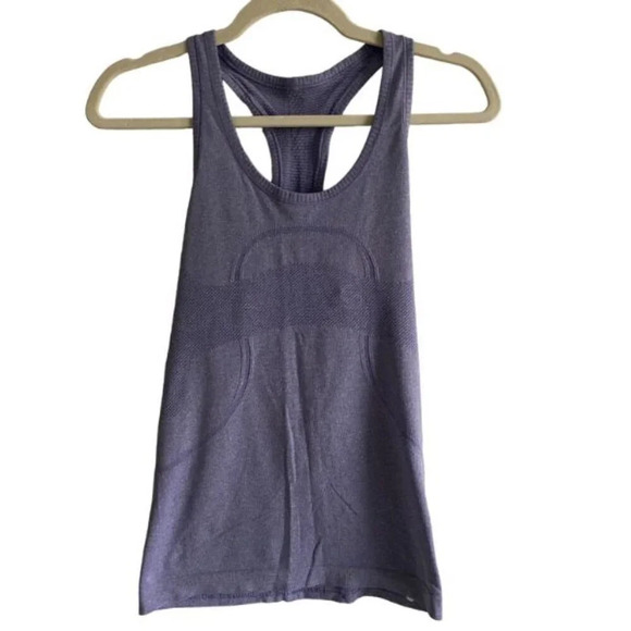 LULULEMON Purple Swiftly Tech Racerback Tank Top Size 4 - Picture 3 of 7